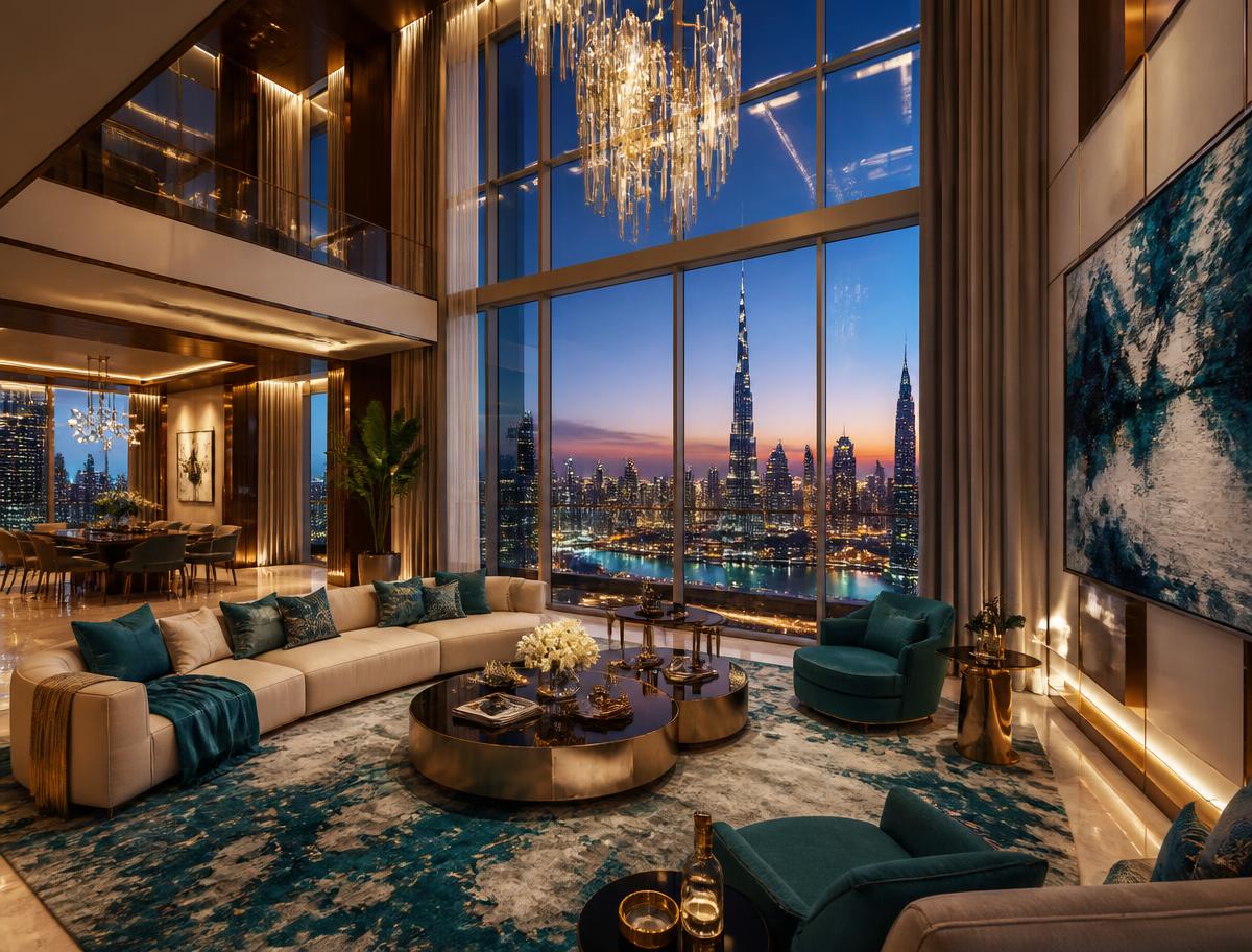 Sky Penthouse, Opera District in Downtown Dubai