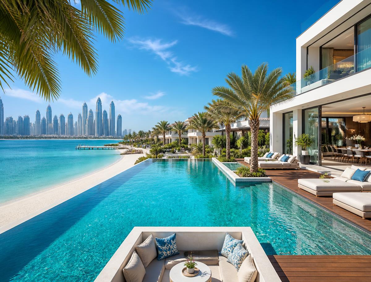 Signature Beachfront Villa in Palm Jumeirah